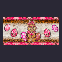 Pink Camouflage Egg Hunter Bunny   License Plate Vintage Tee | Teevron