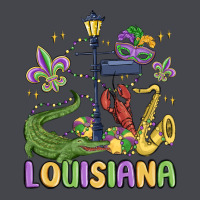Louisiana Mardi Gras Long Sleeve Tee | Teevron