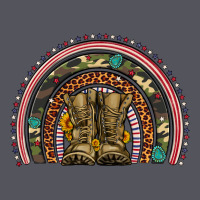 Soldier Boots Camouflage Leopard Gemstone Rainbow Vintage Hoodie | Teevron