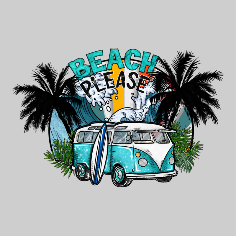 Beach Please Premium Tee by SublimationCraftShop | Teevron