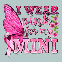 I Wear Pink For My Mini With Butterfly Heavy Core Tee | Teevron