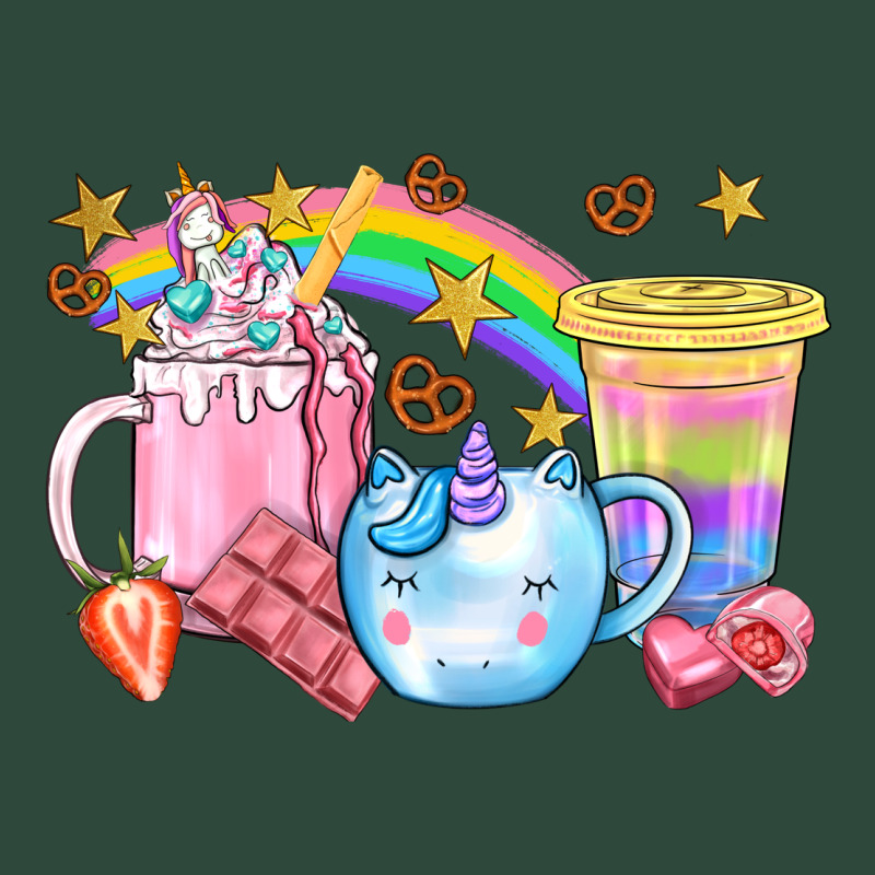 Unicorn Coffee Cup With Star Bbs Zipper Hoodie by BundleAndBundleShop | Teevron