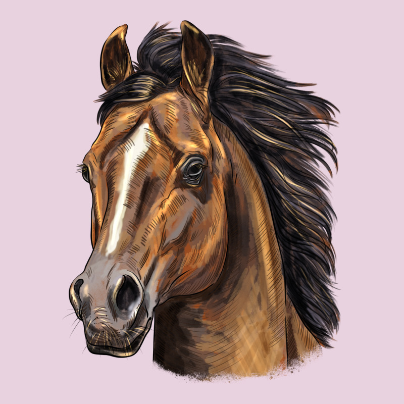 Quarter Horse Portrait Classic Tee by LillyAllenDesigns | Teevron