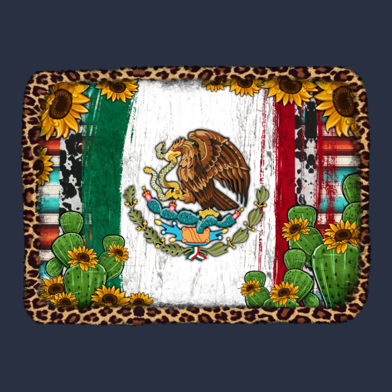 Mexican Flag Background With Cactus And Sunflower Heavyweight Sweatshirt by Jasminsmagicworld | Teevron