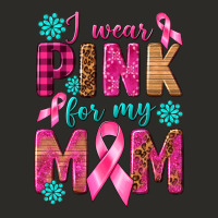 I Wear Pink For My Mom With Butterfly Heavy Core Tee | Teevron