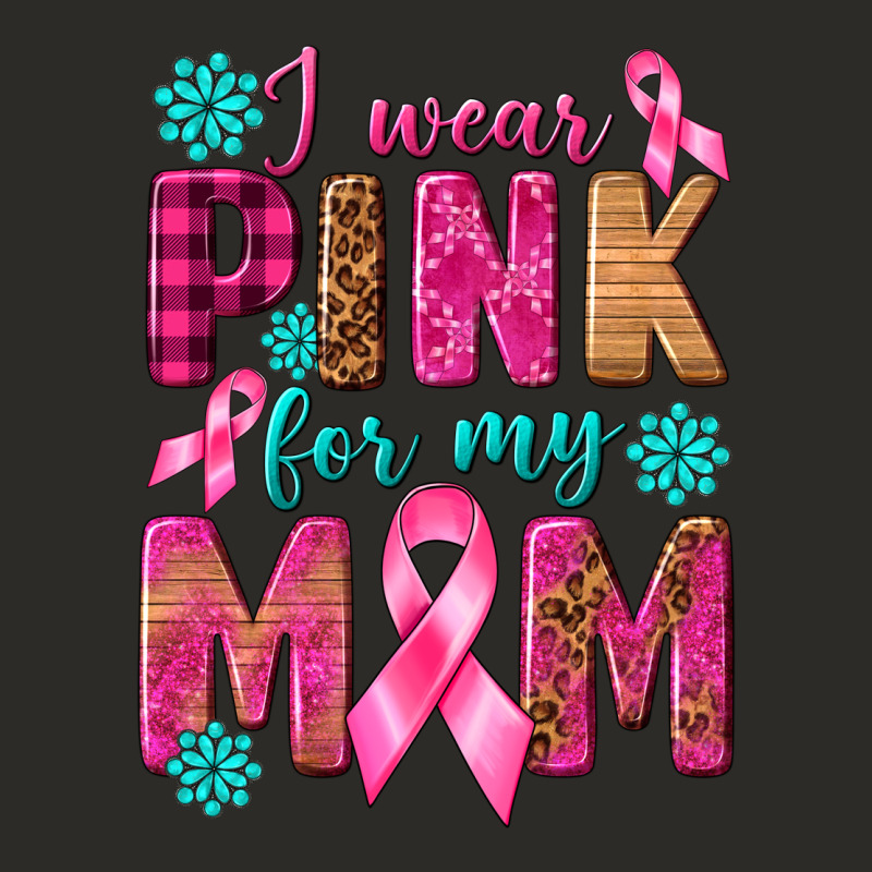 I Wear Pink For My Mom With Butterfly Heavy Core Tee by texasbilliewilder | Teevron