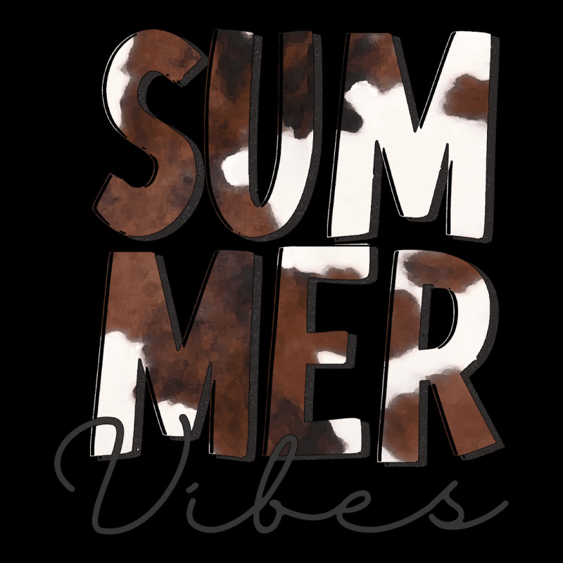 Summer Vibes Brown White Cowhide Urban Hoodie by CowCowDesign | Teevron