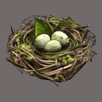 Bird Nest With Eggs Urban Heavy Tee | Teevron