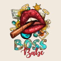 Western Boss Babe Cigar Lip Zipper Hoodie | Teevron