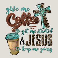 Give Me Coffee To Get Me Started & Jesus To Keep Me Going Heavy Core Tee | Teevron
