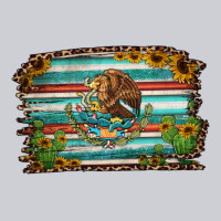 Cactus Turquoise Serape Leopard Mexican Flag Heavyweight Sweatshirt | Teevron