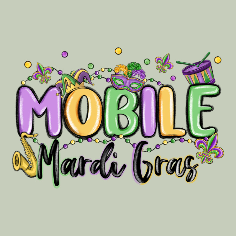 Mobile Mardi Gras Long Sleeve Tee by MaliasSmallBusiness | Teevron