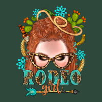 Western Rodeo Girl Braid Red Hair Zipper Hoodie | Teevron