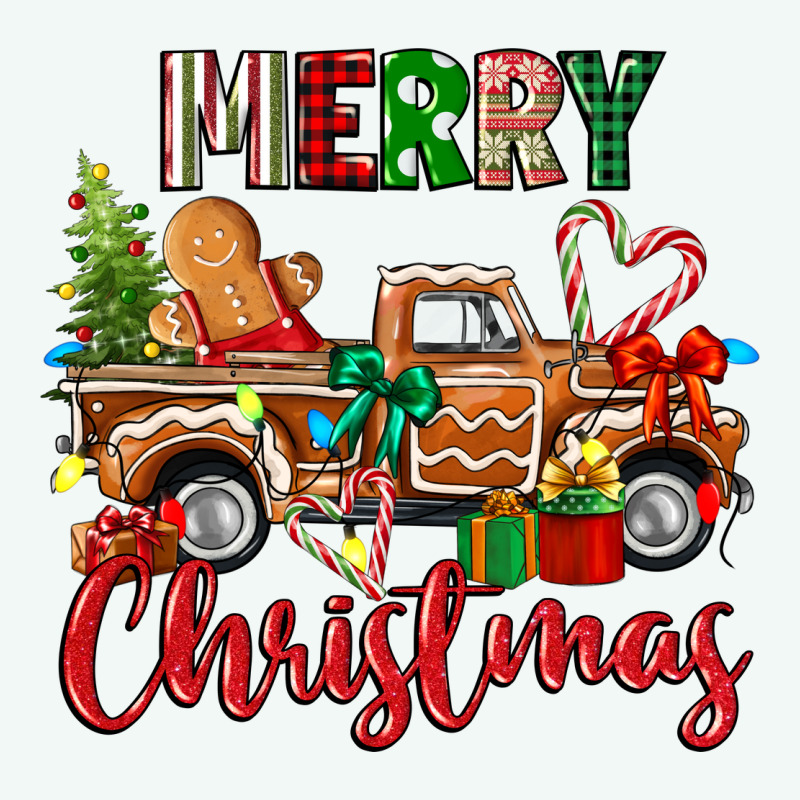 Merry Christmas Gingerbread Truck Premium Hoodie by texasbilliewilder | Teevron