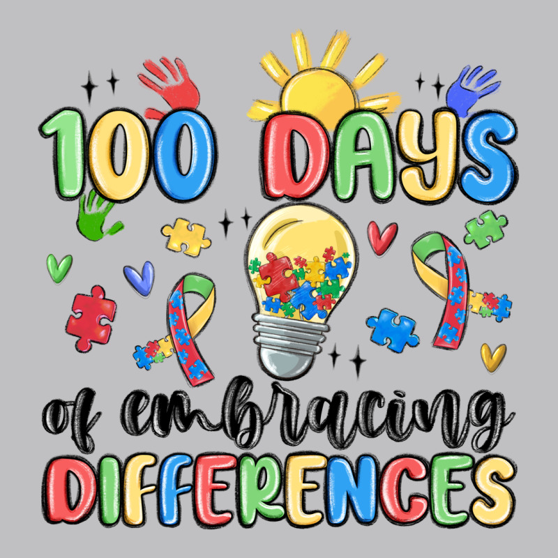 100 Days Of Embracing Differences Long Sleeve Tee by MaliasSmallBusiness | Teevron