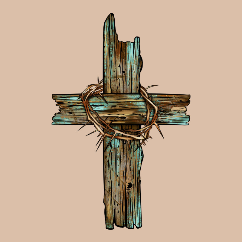 Cross With Thorn Urban Heavy Tee by BarkalooDesign | Teevron