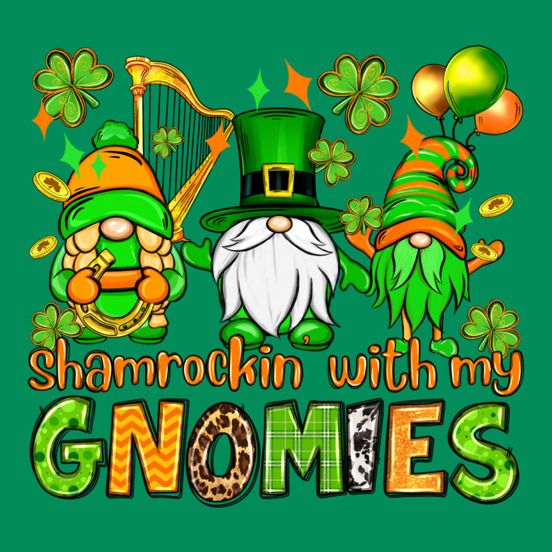 St. Patrick's Day Shamrockin' With My Gnomies Urban Hoodie by OliviaCreatesArt | Teevron