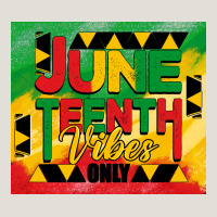 Juneteenth Vibes Only Tumbler Heavy Core Tee | Teevron