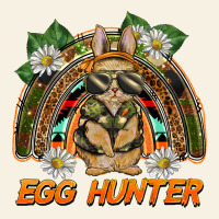 Easter Egg Hunter  Rabbit Rainbow Vintage Tee | Teevron