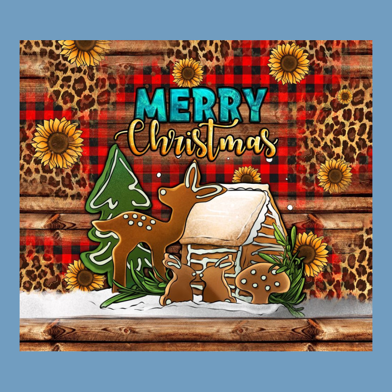 Merry Christmas Cookies Buffalo Plaid Urban Heavy Tee by Jasminsmagicworld | Teevron