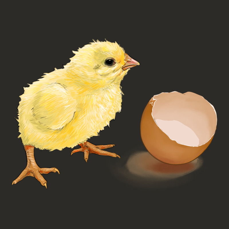 Chick With Egg Heavy Core Tee by RanaPortraitStore | Teevron