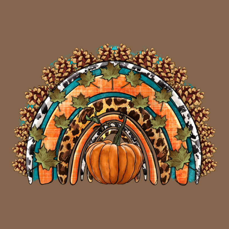 Fall Pumpkin Rainbow Premium Tee by HRA Design Shop | Teevron