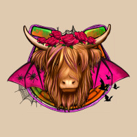 Halloween Highland Cow Horseshoe Heavyweight Sweatshirt | Teevron