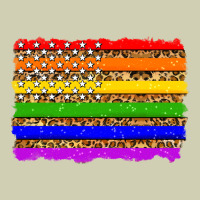 Lgbtq And Usa Flag Heavy Core Tee | Teevron