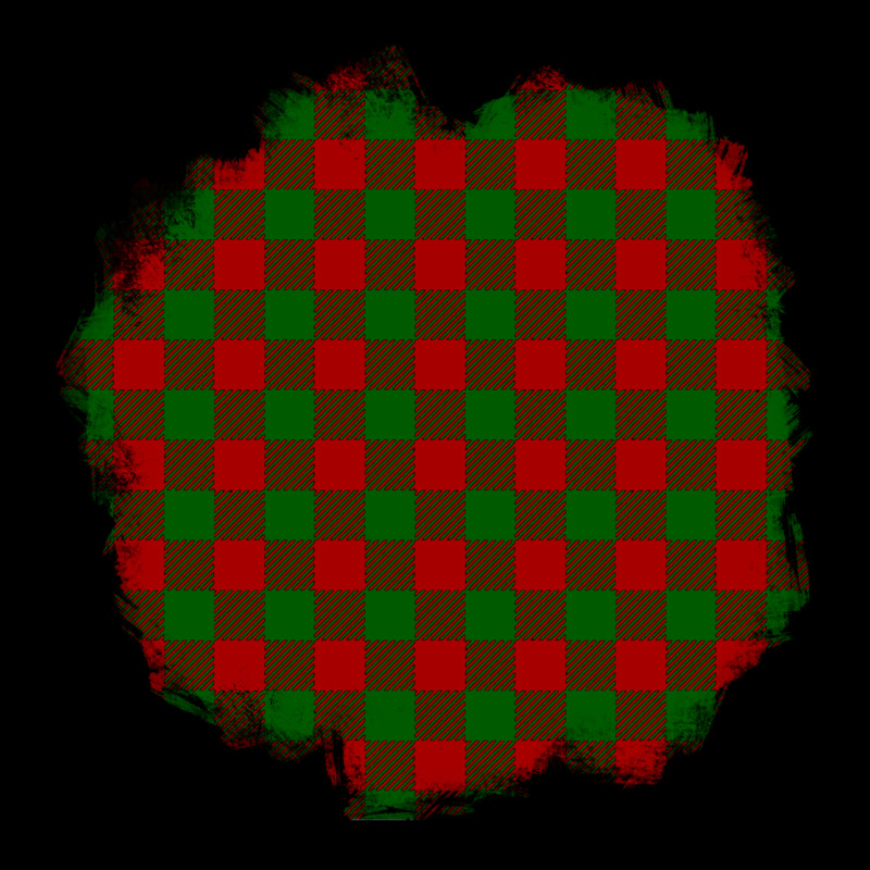 Christmas Tartan Patch Zipper Hoodie by BundleAndBundleShop | Teevron