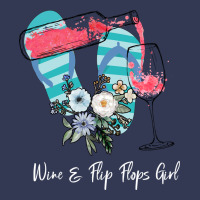 Wine Flip Flops Girl Heavyweight Hoodie | Teevron