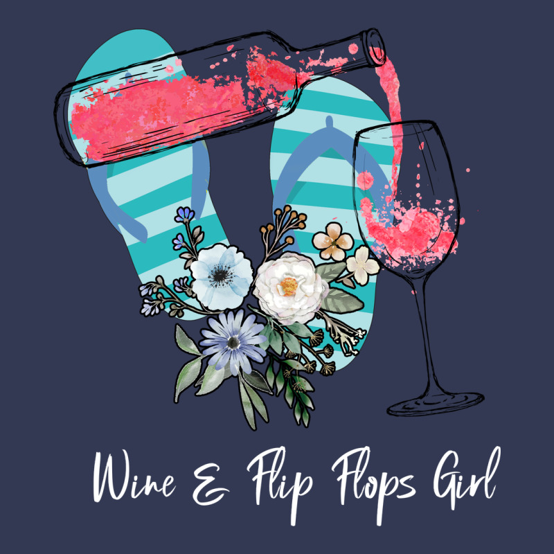 Wine Flip Flops Girl Heavyweight Hoodie by Bettercallsaul | Teevron