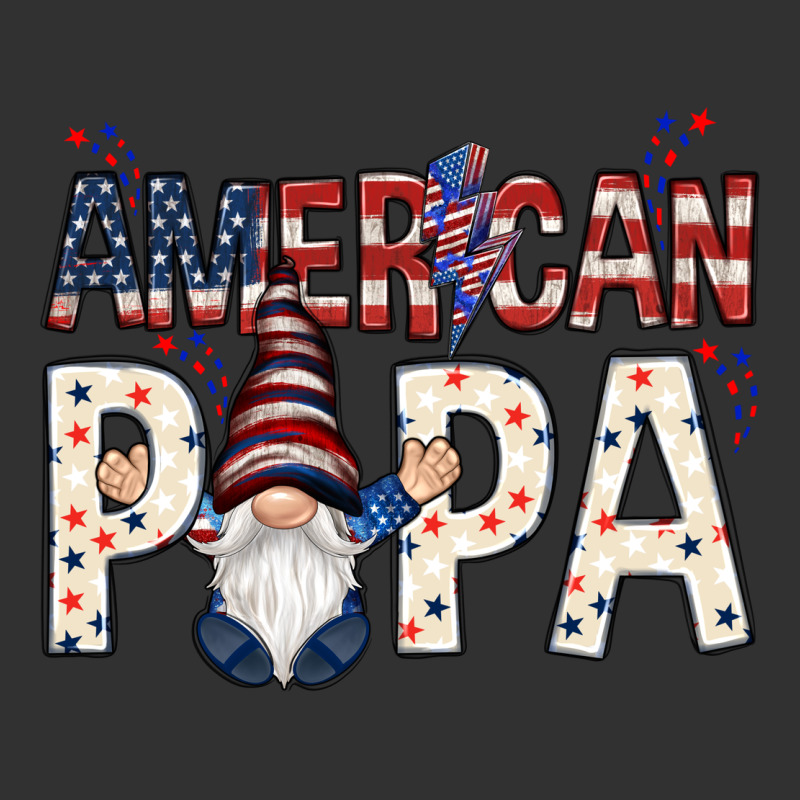 American Papa With Gnome Urban Heavy Tee by NancyCooperArtShop | Teevron