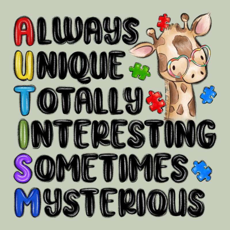 Always Unique Autism Long Sleeve Tee by MaliasSmallBusiness | Teevron