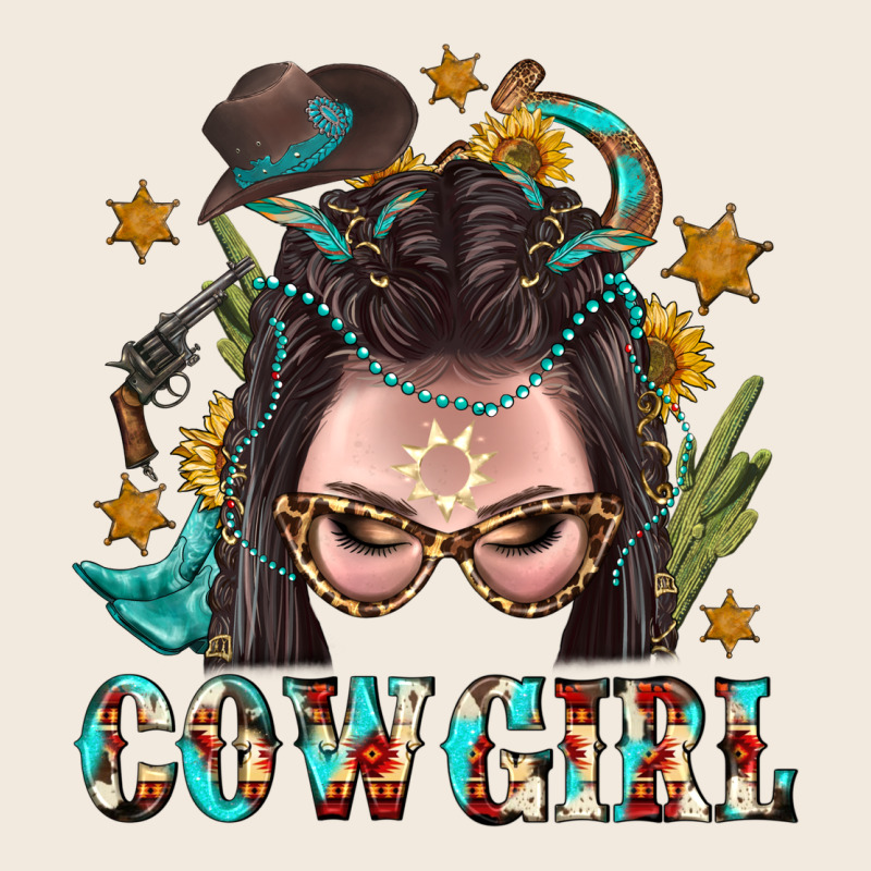 Western Cowgirl Braid Hair Zipper Hoodie by BundleAndBundleShop | Teevron