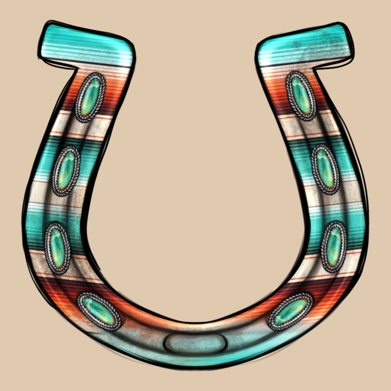 Serape Turquoise Horseshoe Heavyweight Sweatshirt by Jasminsmagicworld | Teevron
