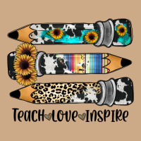 Western Pencils Teach Love Inspire Vintage Hoodie | Teevron