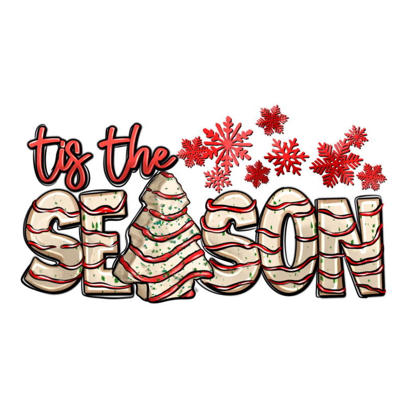Tis The Season With Christmas Cake Premium Tee by AdoDesignShop | Teevron