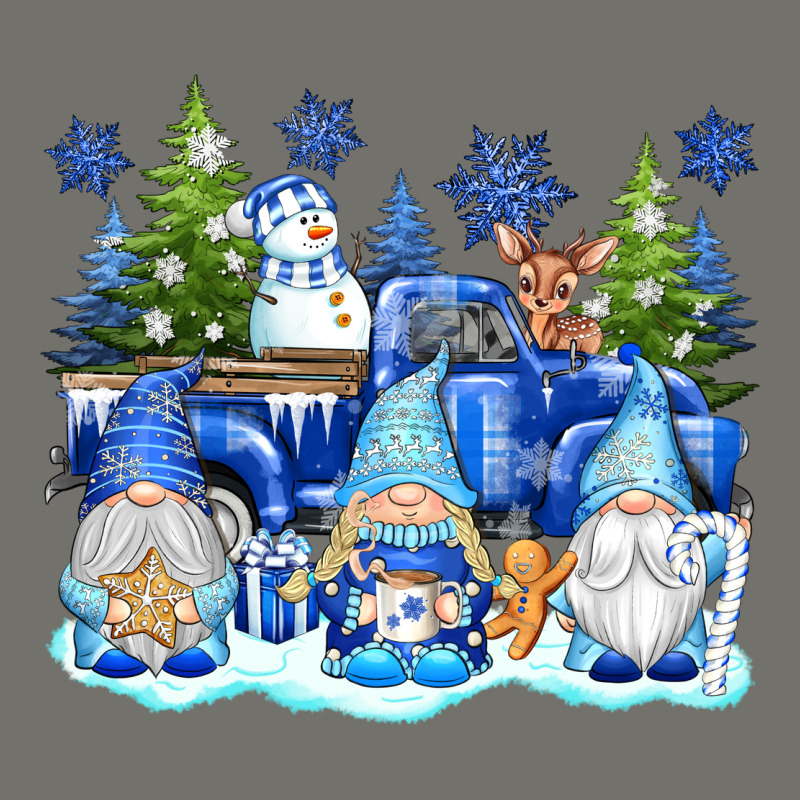 Snow Gnome Truck Premium Hoodie by texasbilliewilder | Teevron