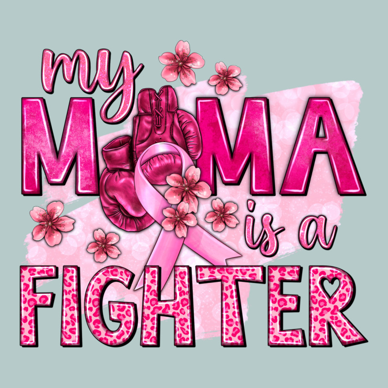 My Mama Is A Fighter With Ribbon Heavy Core Tee by texasbilliewilder | Teevron