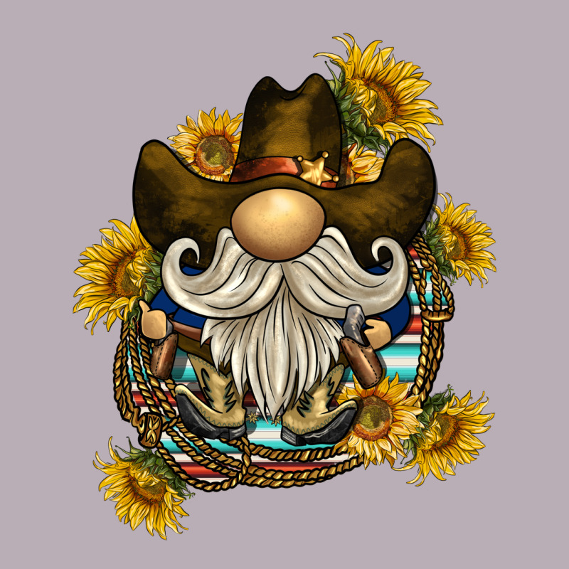 Cowboy Gnome Sunflower Rope Vintage Tee by BarkalooDesign | Teevron