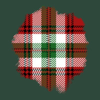 Christmas Tartan Patch Zipper Hoodie | Teevron