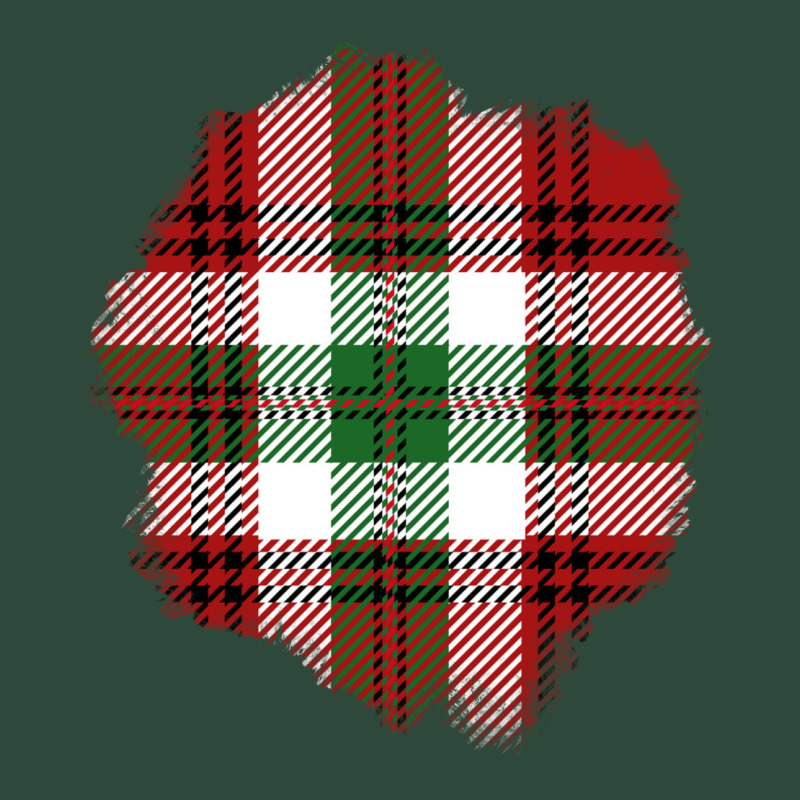 Christmas Tartan Patch Zipper Hoodie by BundleAndBundleShop | Teevron