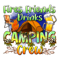 fires friends drinks camping crew | Teevron