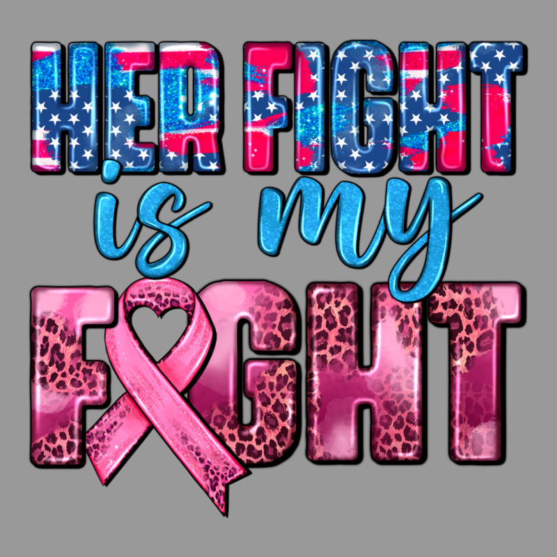 Her Fight Is My Fight Vintage Hoodie by AdoDesignShop | Teevron