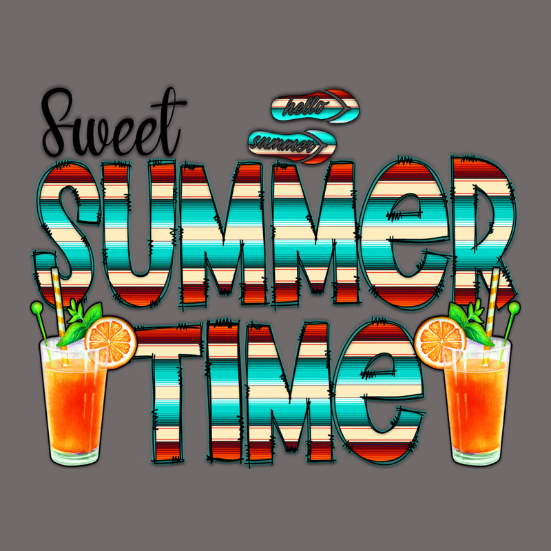 Sweet Summer Time Cocktail Urban Hoodie by CowCowDesign | Teevron