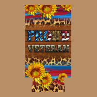 Proud Veteran 12 Oz Slim Can Cooler Vintage Hoodie | Teevron