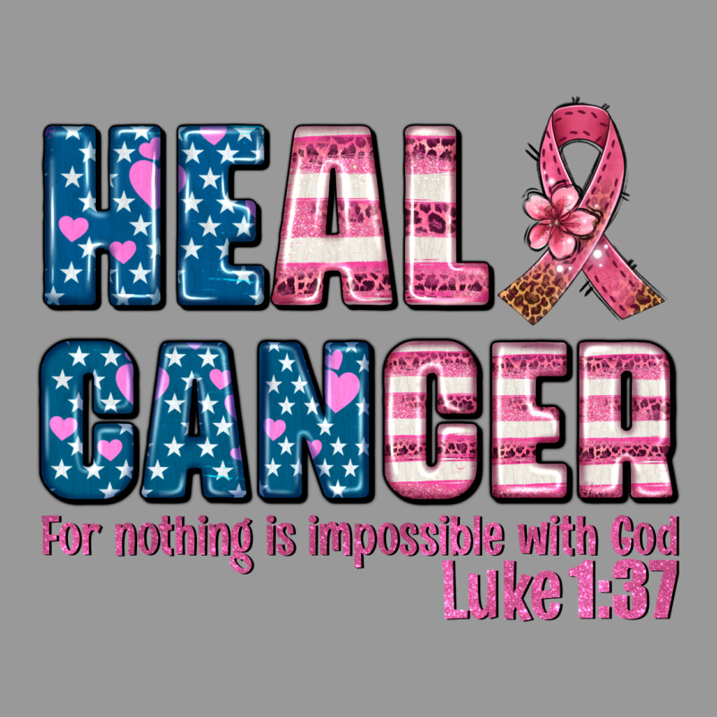 Heal Cancer With Cancer Ribbon Vintage Hoodie by AdoDesignShop | Teevron