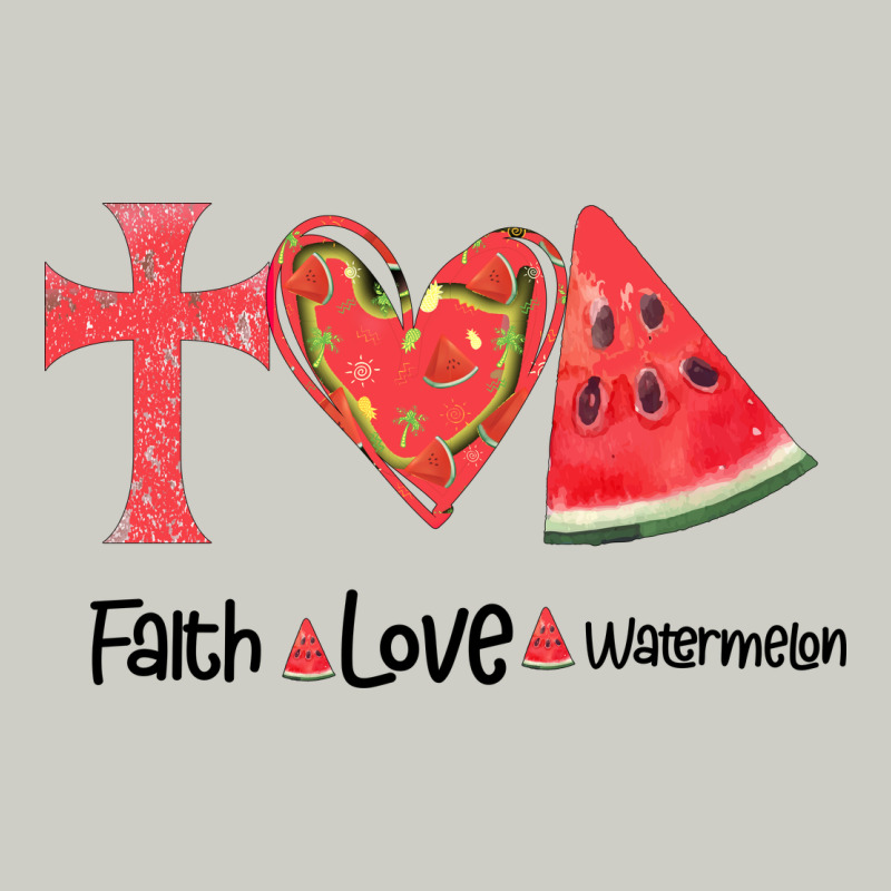 Faith Love Watermelon Heavyweight Hoodie by Bettercallsaul | Teevron