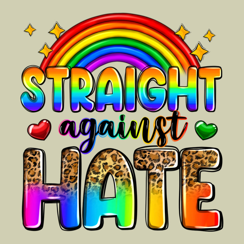 Straight Against Hate Heavy Core Tee by Zillion Design Studio | Teevron