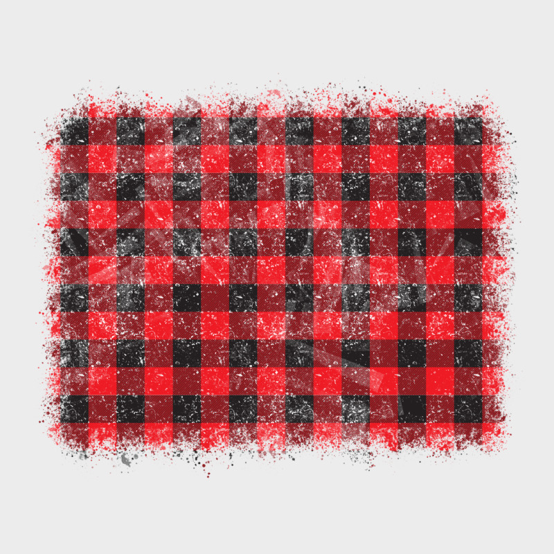 Distressed Buffalo Plaid Background Urban Hoodie by CowCowDesign | Teevron